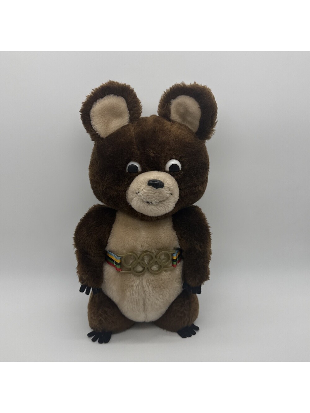 Vintage Dakin MISHA Bear Moscow Olympics 1979 1980 Mascot 11 inch
